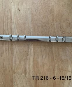 Còng Inox 6 lỗ TR216-6-15/15mm