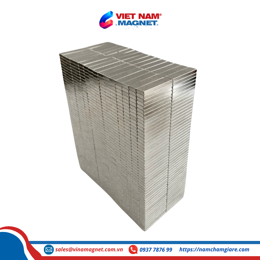 Nam châm đất hiếm L20x5x2mm